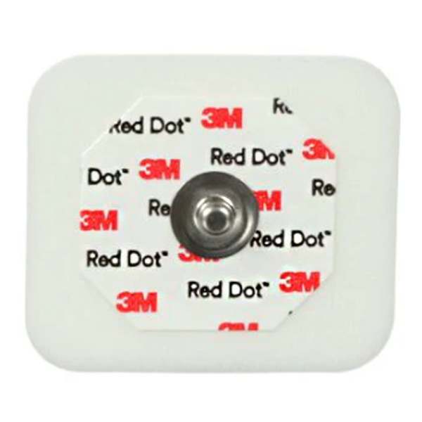 Monitoring Electrode, 1.60" x 1.36", Adult, Universal, Foam, Sticky Gel, Diaphoretic, 5/bg, 200 bg/cs (For Sale to Authorized NovaPlus Customers Only)