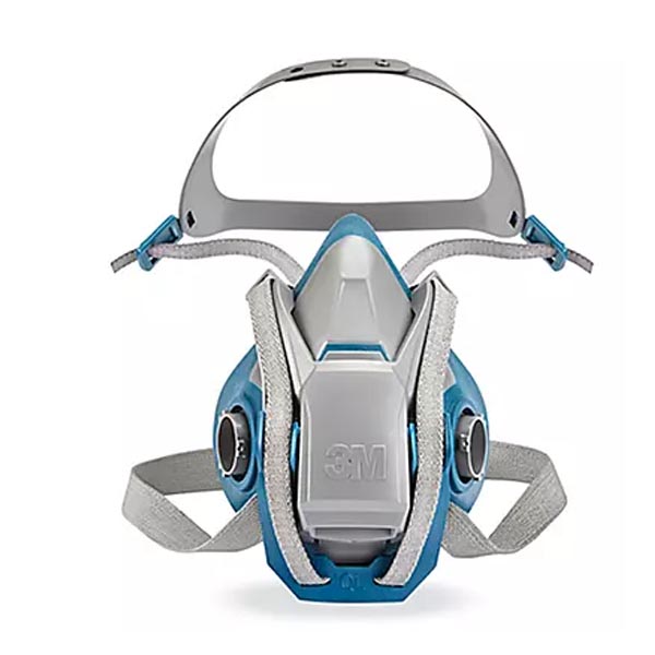 Respirator, Quick Latch Half Facepiece, Medium, Reusable, 10/cs