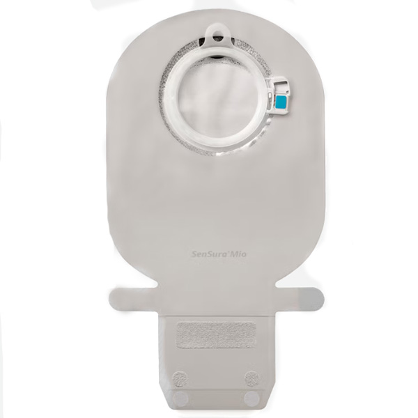 Filtered Ostomy Pouch SenSura® Mio Two-Piece System Maxi Length 50 mm Stoma Drainable Flat