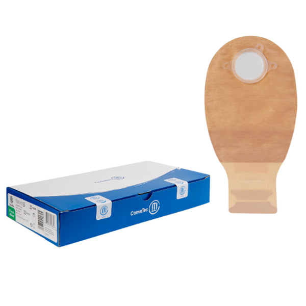 Filtered Ostomy Pouch Natura® + Two-Piece System 12 Inch Length Drainable