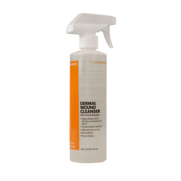 General Purpose Wound Cleanser Dermal Wound 16 oz. Spray Bottle Benzethonium Chloride
