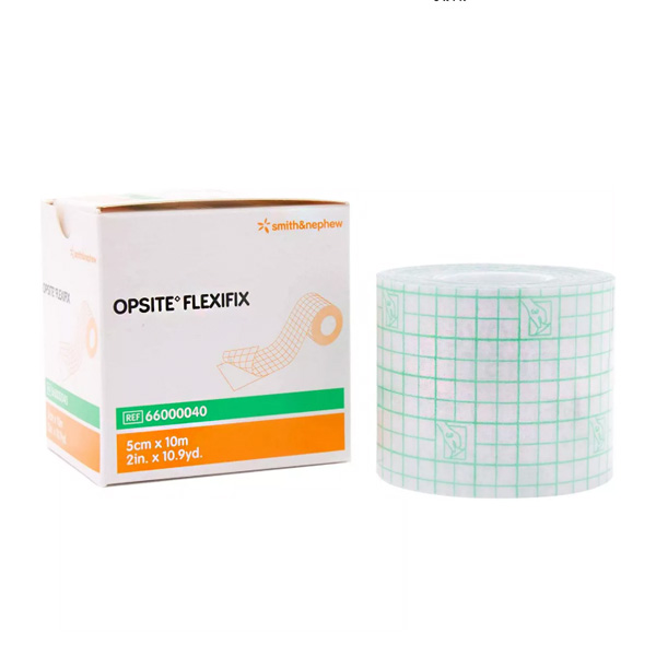Dressing Retention Tape with Liner OpSite Flexifix Waterproof Film 2 Inch X 11 Yard Transparent NonSterile