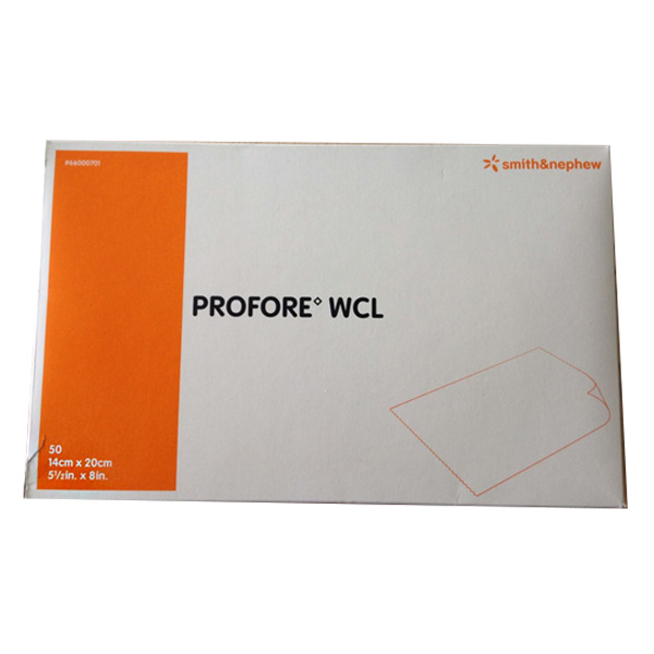 Wound Contact Layer Dressing Profore WCL Viscose Rayon 5-1/2 X 8 Inch