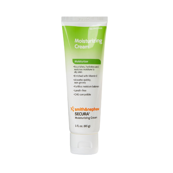 Hand and Body Moisturizer Secura™ 3 oz. Tube Unscented Cream