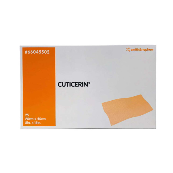 Impregnated Dressing Cuticerin 20 X 40 cm Gauze Cuticerin Ointment Sterile