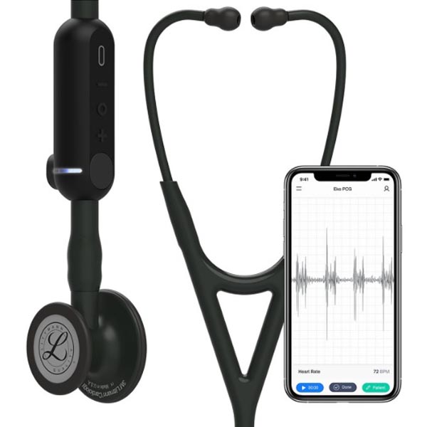 STETHOSCOPE, LITTMANN CORE DIGITAL BLK 27" (3/CS)
