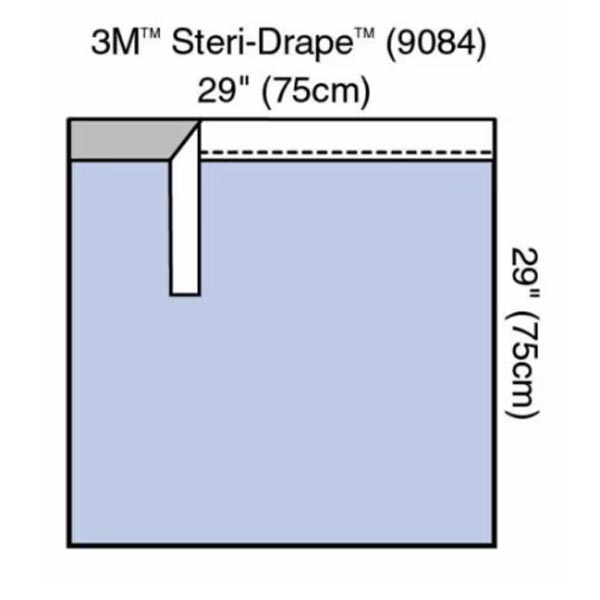 Surgical Drape 3M™ Steri-Drape™ Towel Drape 29 W X 29 L Inch Sterile
