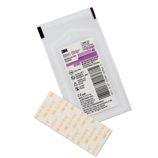 Skin Closure Strip Steri-Strip™ 1/8 X 3 Inch Nonwoven Material Reinforced Strip White