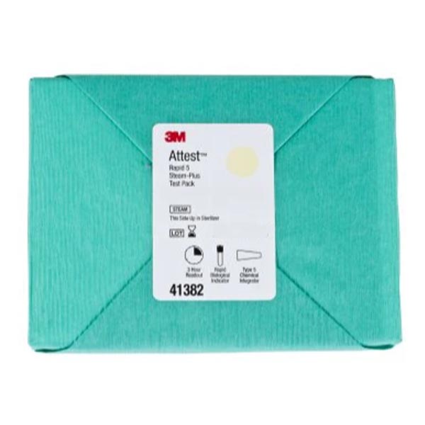 Attest™ Rapid 5 Steam-Plus Sterilization Biological Indicator Pack Steam 2 Inch
