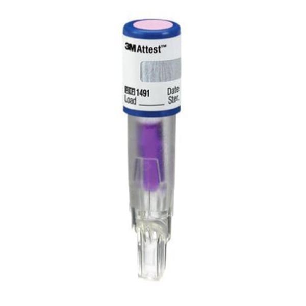 Attest™ Rapid Readout Sterilization Biological Indicator Vial Steam 2-1/2 Inch