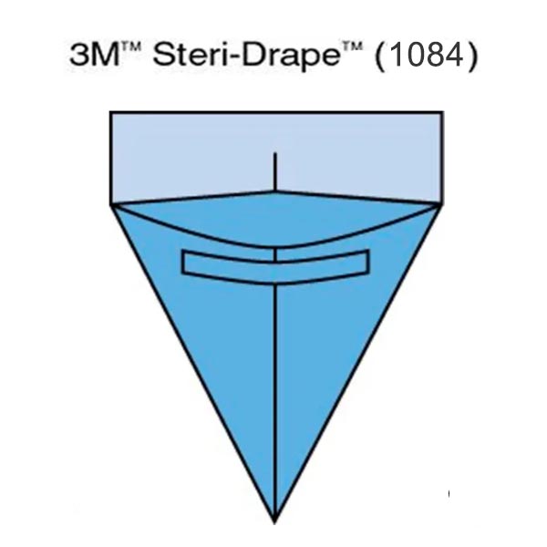 Obstetrics / Gynecology Drape 3M™ Steri-Drape™ Under Buttocks Drape 42 W X 34 L Inch, 10 Inch Cuff Sterile