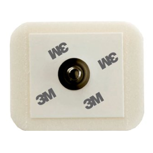 Monitoring Electrode, No Abrader, 4.4cm Dia, Radiolucent Stud, 50/bg, 20 bg/cs