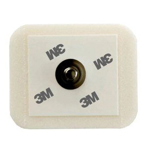 ECG Snap Electrode 3M™ Monitoring Radiolucent 50 per Pack