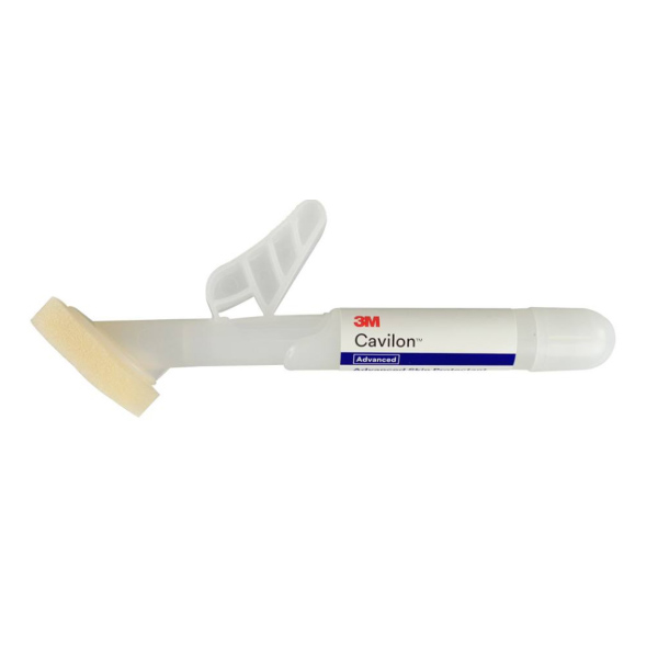 Skin Barrier Applicator 3M™ Cavilon™ Advanced 80 to 90% Strength Hexamethyldisiloxane / Acrylic Tetrapolymer / 2-Octyl Cyanoacrylate Individual Packet Sterile
