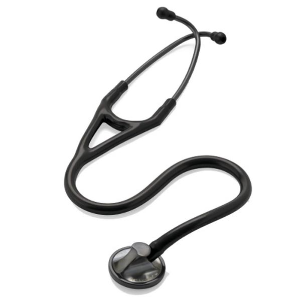 Cardiology Stethoscope 3M™ Littmann® Master Cardiology™ Black 1-Tube 27 Inch Tube Single Head Chestpiece
