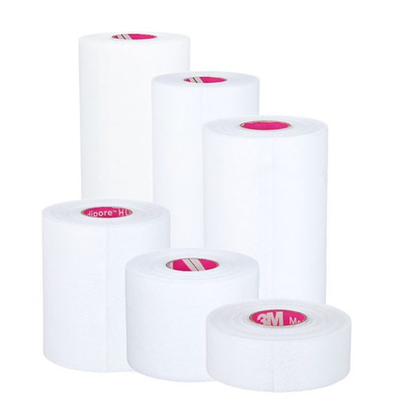 Medical Tape 3M™ Medipore™ H Perforated Soft Cloth 4 Inch X 2 Yard White NonSterile