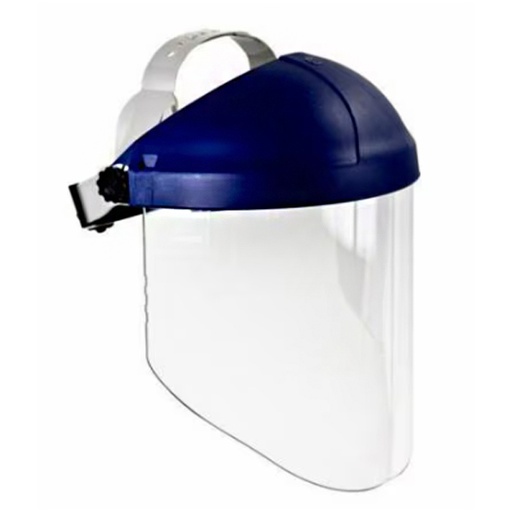 [MMM-82783-00000] Ratchet Headgear with Clear Polycarbonate Faceshield, 5/cs