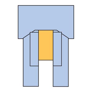 [MMM-6677] Cardiovascular Sheet, 107" x 133", Blue Fabric, 6/cs