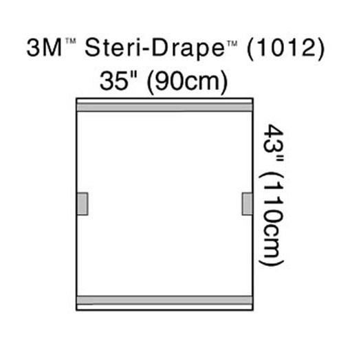 [MMM-1012] Fluoroscope Cover 3M™ Steri-Drape™ 35 X 43 Inch Fluoroscopes