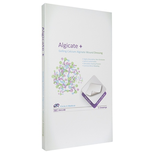 [CIR-261148] Alginate+ Gelling Calcium Alginate Dressing, 4" x 8", Sterile 1s, 10/bx