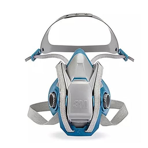 [MMM-6502QL] Respirator, Quick Latch Half Facepiece, Medium, Reusable, 10/cs