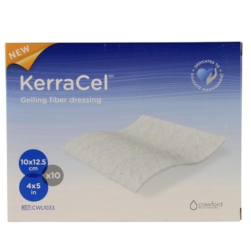 [MMM-CWL1033] Gelling Fiber Dressing KerraCel™ Carboxymethyl Celluose 4 X 5 Inch