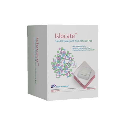 [CIR-261723] Islocate Adhesive Island Dressing, 2" x 2¾" , 30/bx