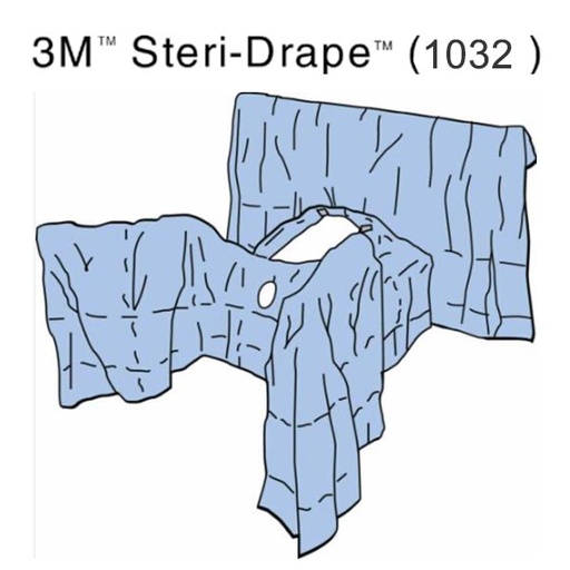 [MMM-1032] Obstetrics / Gynecology Drape 3M™ Steri-Drape™ Abdominal-Perineal Laparoscopy Drape 89 W X 72 W X 112 L Inch