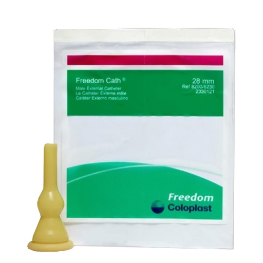 [COL-8200] Male External Catheter Freedom Cath® Self Adhesive Latex Medium