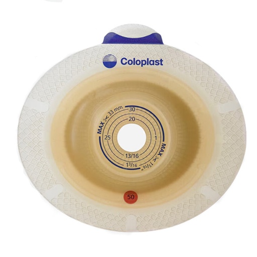 [COL-11011] Ostomy Barrier SenSura® Click Trim to Fit, Standard Wear 40 mm Flange Green Code System 5/8 to 7/8 Inch Opening