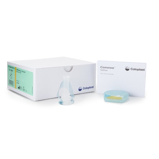 [COL-22025] Male External Catheter Conveen® Optima Self-Adhesive Seal PSX Silicone Small