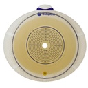 Ostomy Barrier SenSura® Flex Xpro Trim to Fit, Standard Wear Double Layer Adhesive 70 mm Flange Yellow Code System 3/8 to 2-3/4 Inch Opening