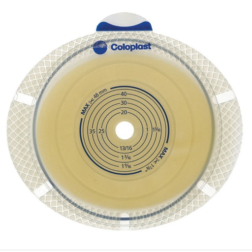 [COL-10105] Ostomy Barrier SenSura® Flex Xpro Trim to Fit, Standard Wear Double Layer Adhesive 50 mm Flange Red Code System 3/8 to 1-7/8 Inch Opening