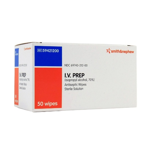 [SMI-59421200] Alcohol Prep Pad IV PREP™ 70% Strength Isopropyl Alcohol Individual Packet Sterile