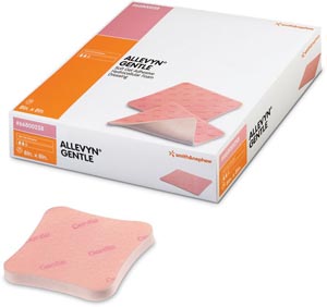 [SMI-66927638] Foam Dressing Allevyn 8 X 8 Inch Square Non-Adhesive without Border Sterile
