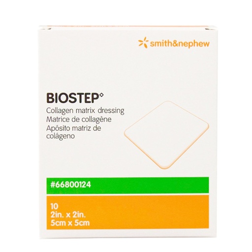 [SMI-66800124] Collagen Dressing Biostep™ Collagen 2 X 2 Inch 10 per Pack