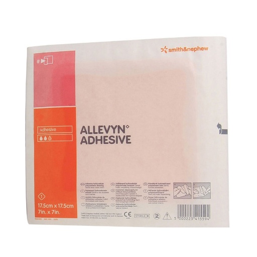 [SMI-66020045] Foam Dressing Allevyn Adhesive 7 X 7 Inch Square Adhesive with Border Sterile