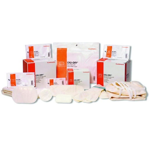 [SMI-5999M06] Wound Dressing Exu-Dry Polyethylene / Rayon / Cellulose 6 X 9 Inch
