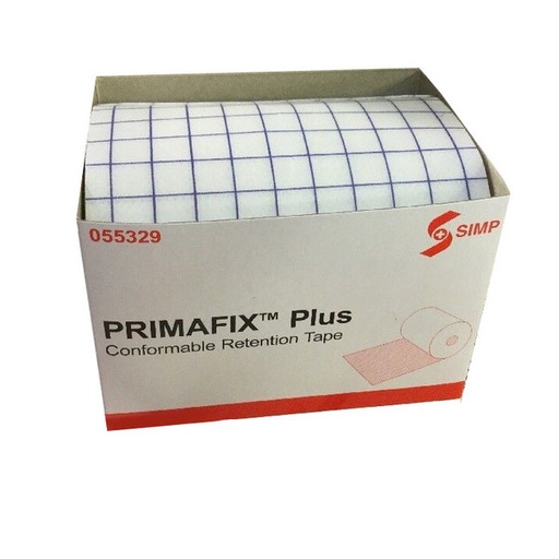 [SMI-055329] Dressing Retention Tape with Liner Primafix Plus Breathable Nonwoven Polyester 4 Inch X 10 Yard White NonSterile