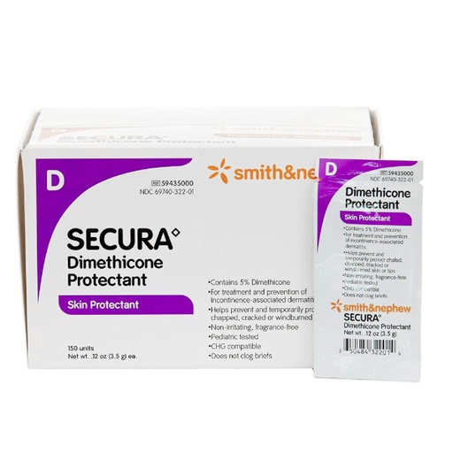 [SMI-59435000] Skin Protectant Secura™ 3.5 Gram Individual Packet Scented Cream
