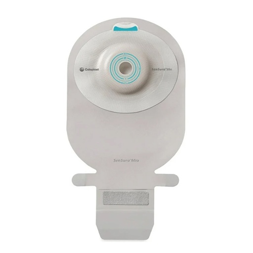 [COL-10461] Filtered Ostomy Pouch SenSura® Mio One-Piece System Midi Length 3/8 to 1-3/4 Inch Stoma Drainable Flat, Trim To Fit