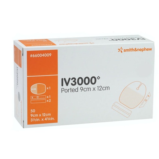 [SMI-66004009] 1-Hand Shaped Ported Dressing, 3½" x 4¾", 50/pkg, 10 pkg/cs
