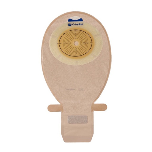 [COL-15521] Filtered Ostomy Pouch SenSura® EasiClose™ One-Piece System 11 1/2 Inch Length, Maxi 3/8 to 3 Inch Stoma Drainable Flat, Trim To Fit