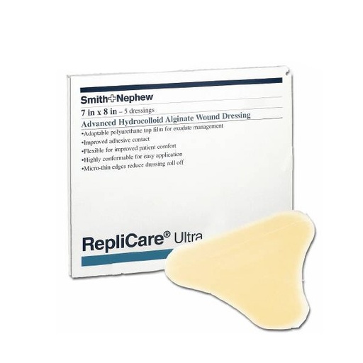[SMI-59484900] Hydrocolloid Dressing Replicare Ultra 7 X 8 Inch Sacral Sterile