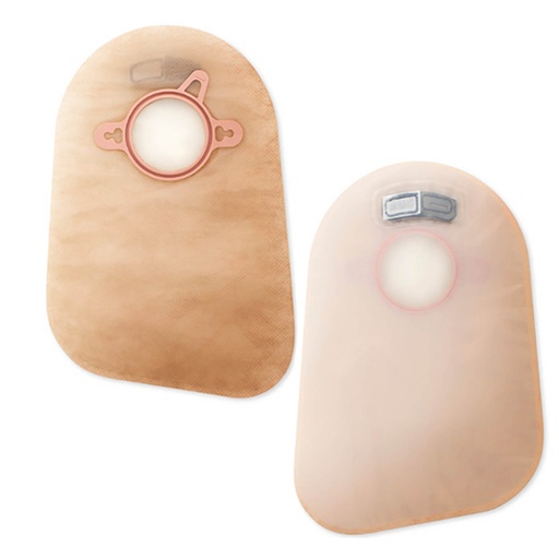 [HOL-18363] Filtered Ostomy Pouch New Image™ Two-Piece System 9 Inch Length Closed End