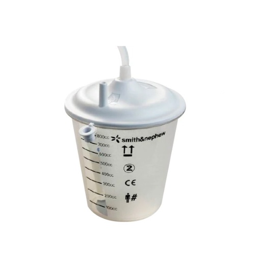 [SMI-66800912] Renasys Cannister, Non-Sterile, w/ Solidifier, 800mL, 10bx/cs