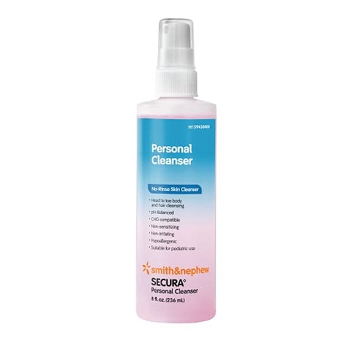 [SMI-59430400] Antimicrobial Body Wash Secura™ Personal Liquid 8 oz. Bottle Scented