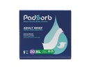 Unisex Adult Incontinence Brief Padsorb® X-Large Disposable Heavy Absorbency