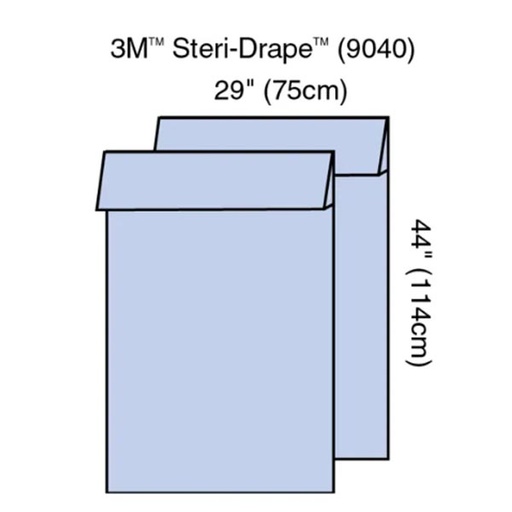 [MMM-9040] Surgical Leggings 3M™ Steri-Drape™ 29 W X 44 L Inch