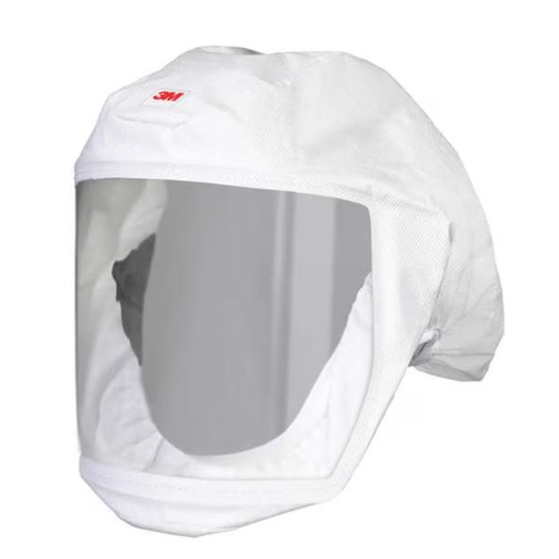 [MMM-S-133L-5] 3M™ Versaflo™ Air Purifying Respirator Headcover Integrated Head Suspension Pull On Closure Medium / Large White